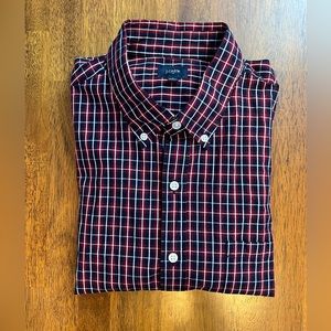 New Never worn JCrew blue/red Button down shirt